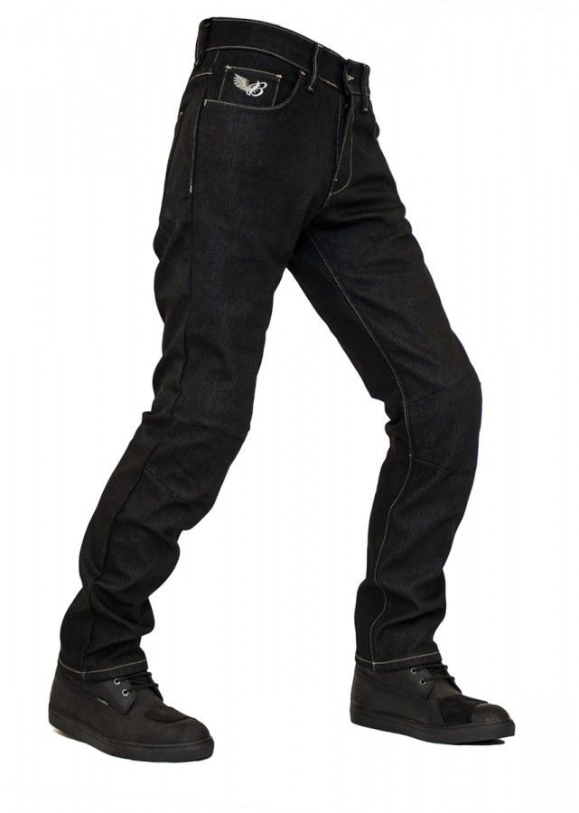 THE BIKER JEANS CITY BIKER COLD KILLER BLK KOT PANTOLON