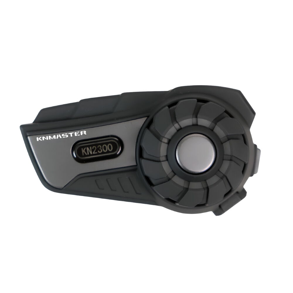 Knmaster Kn2300 Motosiklet Kask İçi Bluetooth İntercom Seti Gri
