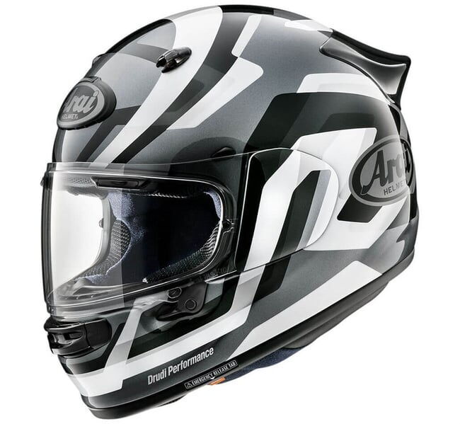 Arai Quantic Snake White Kapalı Motosiklet Kask