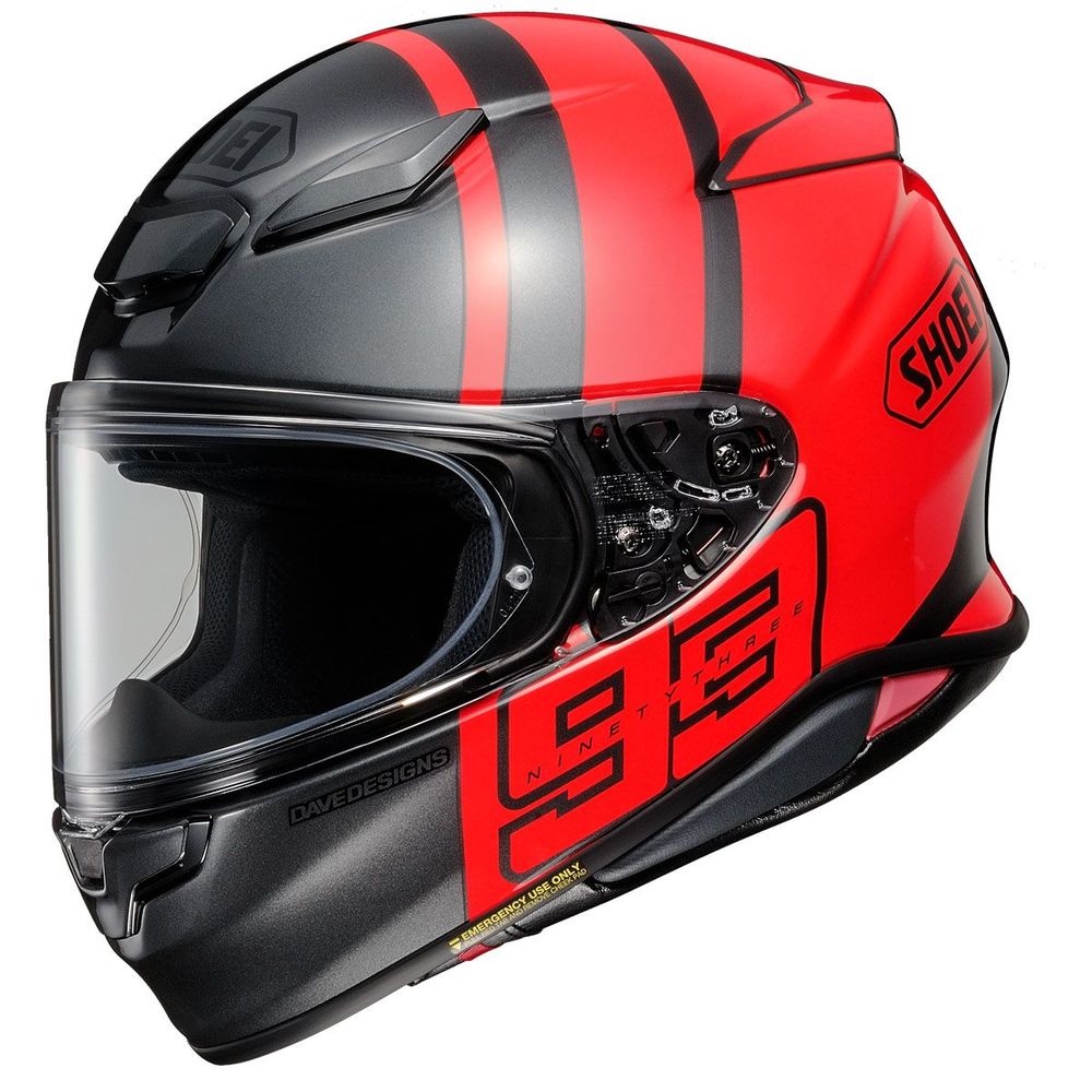 SHOEI NXR 2 MM93 COLLECTION TRACK TC-1 KASK