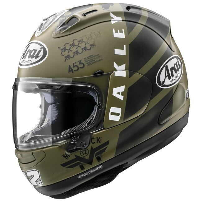 Arai RX-7 V Evo Maverick Oakley Kapalı Motosiklet Kask
