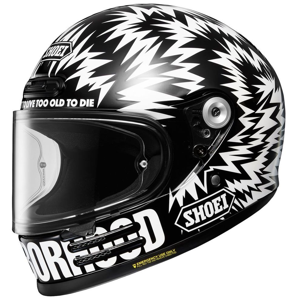 Shoei Glamster Kapalı Retro Motosiklet Kaskı Neighborhood X Dsc Tc-5