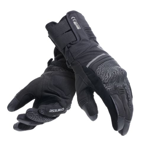 Dainese Tempest 2 D-Dry Kadın Motosiklet Eldiveni Black