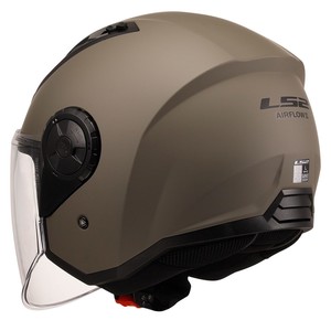 Ls2 Airflow 2 Açık Motosiklet Kaskı Mat Kum #4