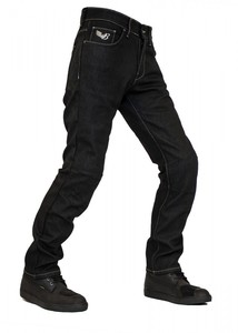 THE BIKER JEANS CITY BIKER COLD KILLER BLK KOT PANTOLON #1