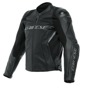 DAINESE RACING 4 SİYAH DERİ CEKET #1