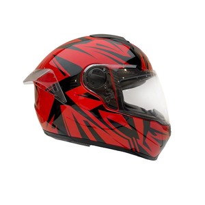 Zeus ZS-811A AL-34 Red Black Kapalı Kask #1