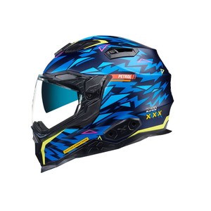 NEXX X.WST 2 ROCKCITY MAT MAVİ-NEON SARI KASK #1