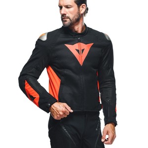 DAINESE CEKET ENERGYCA AIR TEX JACKET- BLACK/FLUO-RED #1