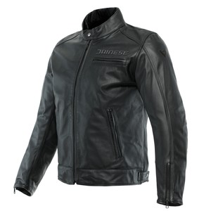 DAINESE ZAURAX LEATHER JACKET BLACK #1