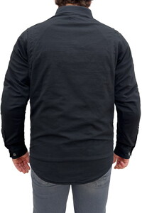 TheBikerJeans Eagle Black Korumalı Motosiklet Gömleği Erkek #3