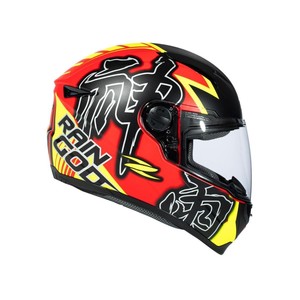 ZEUS KASK ZS-811A MATT RED AL31 FLUO YELLOW #1