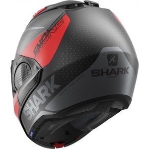 SHARK EVO-GT ENCKE MAT SİYAH KIRMIZI KASK #2