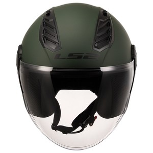 Ls2 Airflow 2 Açık Motosiklet Kaskı Mat Yeşil #4