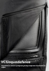 Revit Vertical Gore-tex Korumalı Motosiklet Montu Siyah #4