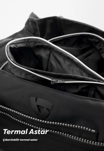 Revit Vertical Gore-tex Korumalı Motosiklet Montu Siyah #5
